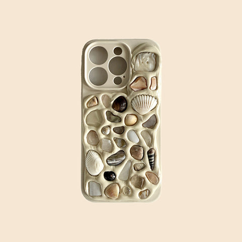 Neutral Seashell iPhone Case