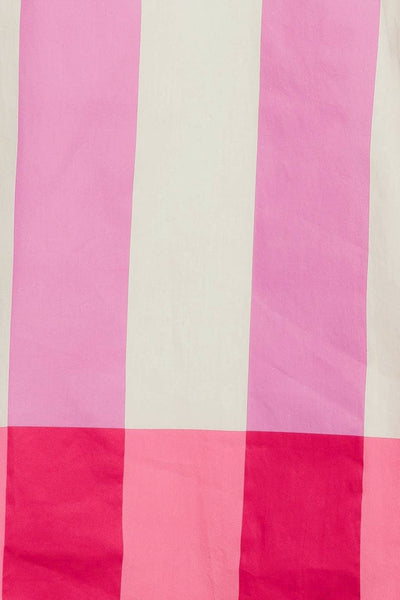 A printed woven mini dress - ID23318: Ivory pink multi / Contemporary / L
