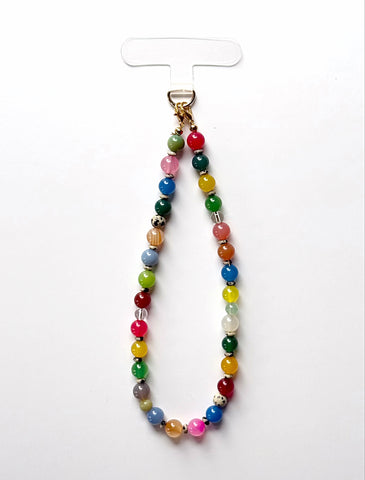 Carnival Beaded Phone Wristlet