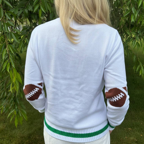 Philadelphia Eagles "Birds" Sweater: White / Extra Large
