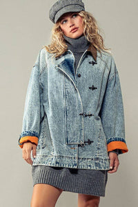 Heavy Handed Denim Jacket : DENIM