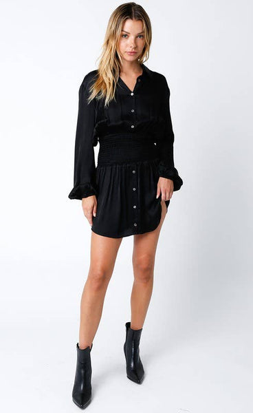 Gia Dress: Black