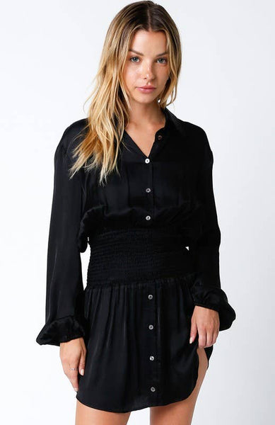Gia Dress: Black