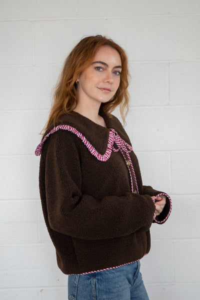 Thea Jacket: Chocolate
