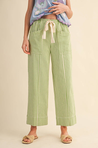 Natural sage pant