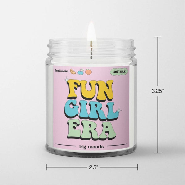 "Fun Girl Era" - 5oz Soy Candle