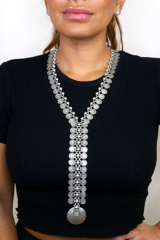 Item # ZN-302 - Pewter Necklace