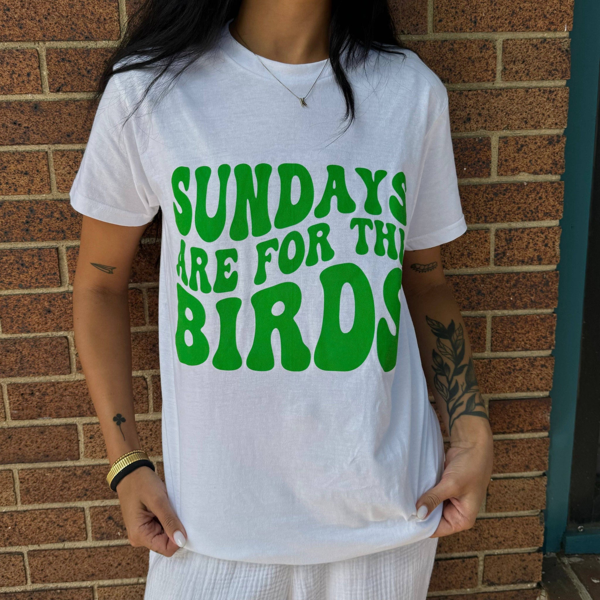 Philadelphia Sunday's are for the Birds Tee: Extra large