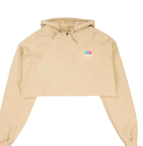 Hangover cropped hoodie
