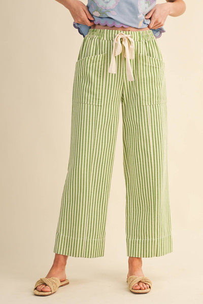 Natural sage pant