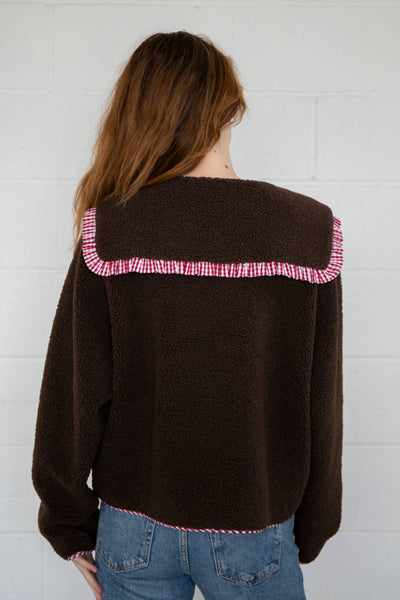 Thea Jacket: Chocolate