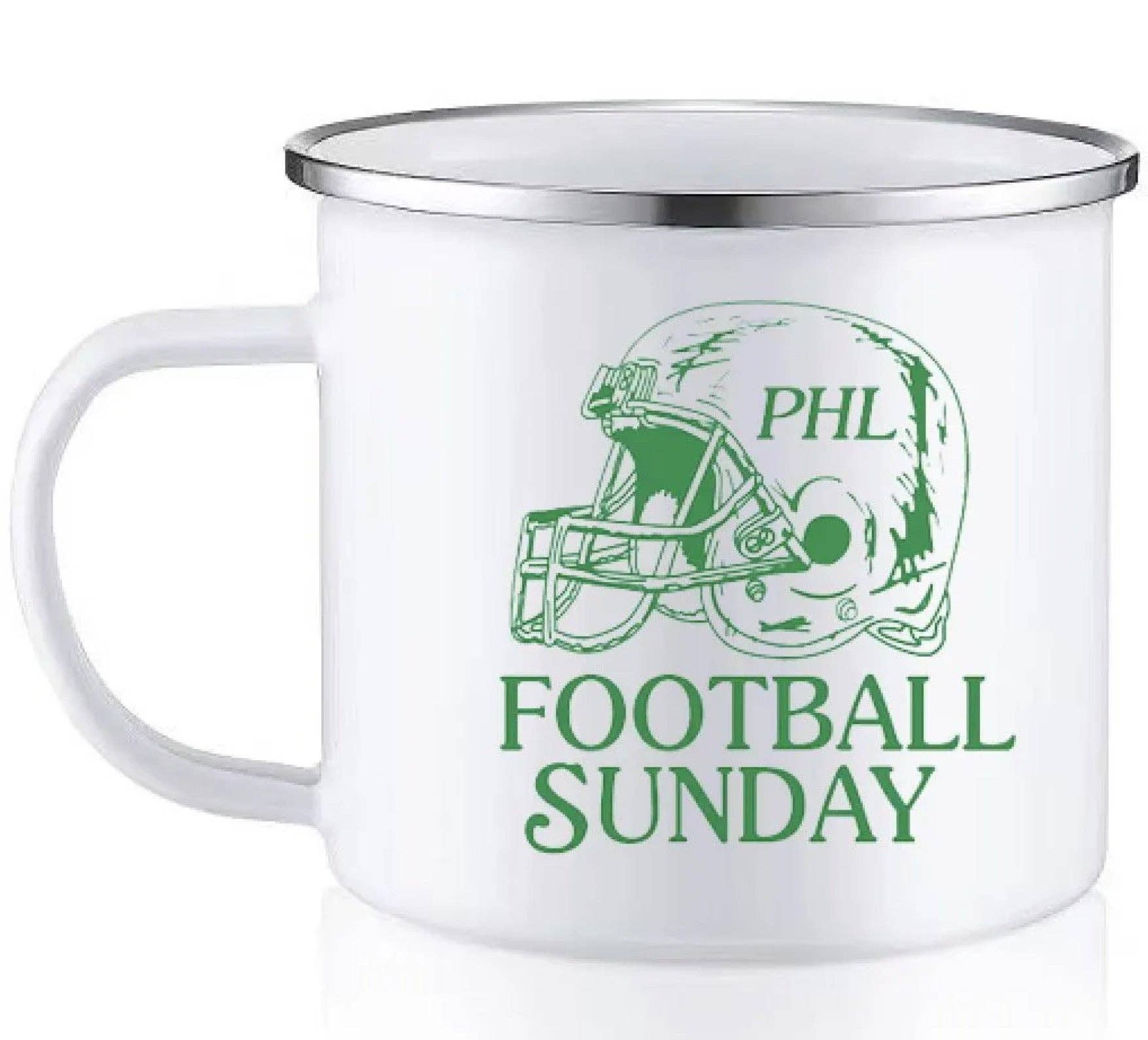 Philadelphia- Football Sunday Enamel Mug