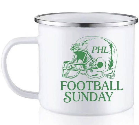 Philadelphia- Football Sunday Enamel Mug