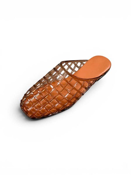 WOVEN JELLYS: Brown