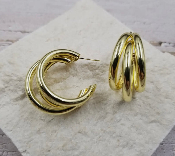 The perfect gold hoop