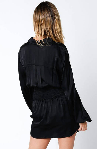 Gia Dress: Black