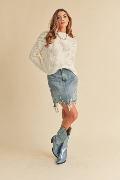 Irma Sweater White