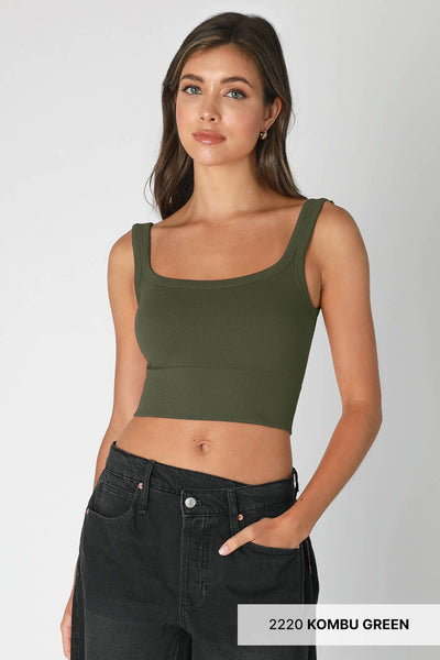 Oak moss bra top