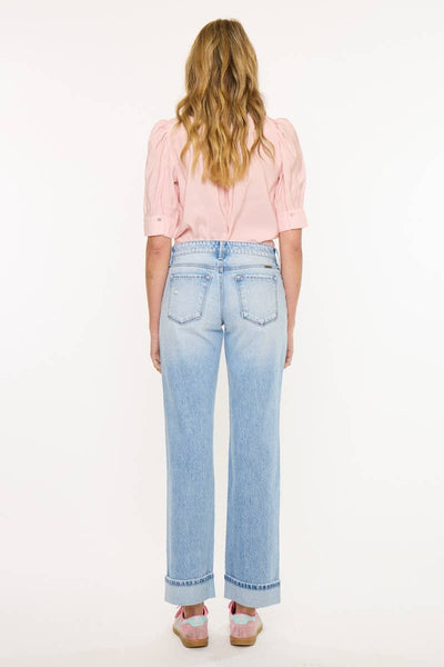 LOW RISE LOOSE STRAIGHT-KC20141L: LIGHT