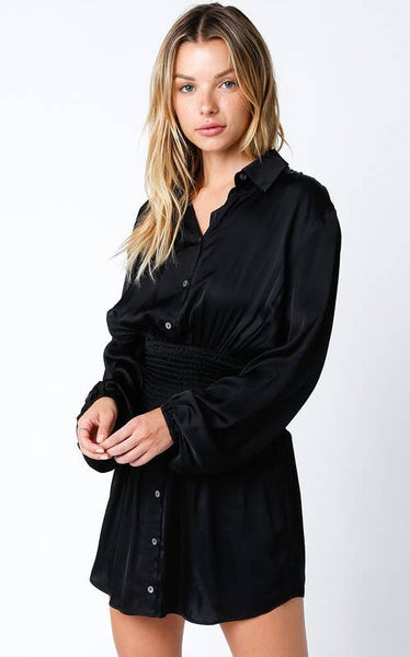 Gia Dress: Black