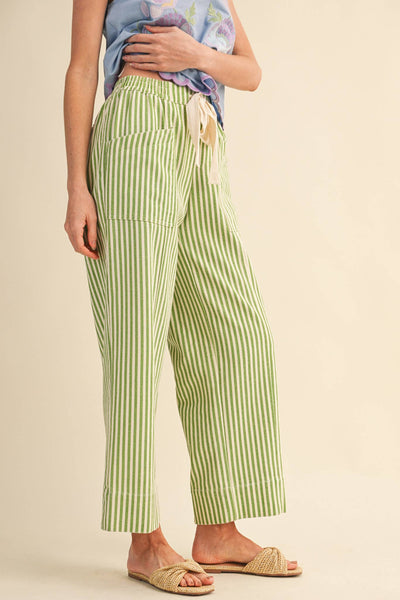 Natural sage pant