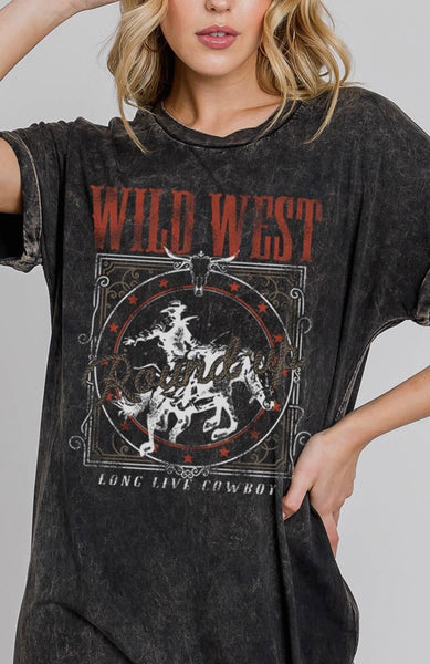 Wild west tee shirt dress