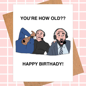 Joe Rogan UFC Funny Birthday Card | Pop Culture Card