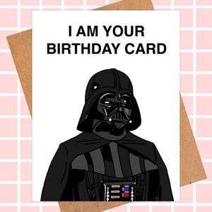 Darth Vader Birthday Card | Pop Culture Card