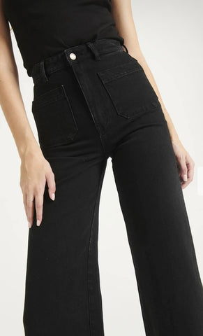 Rollas Sailor Jean Comfort Jet Black